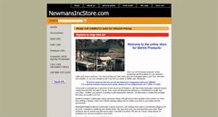 Desktop Screenshot of newmansincstore.com
